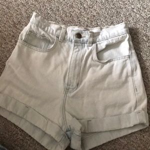 American Apparel High Waist shorts size 26